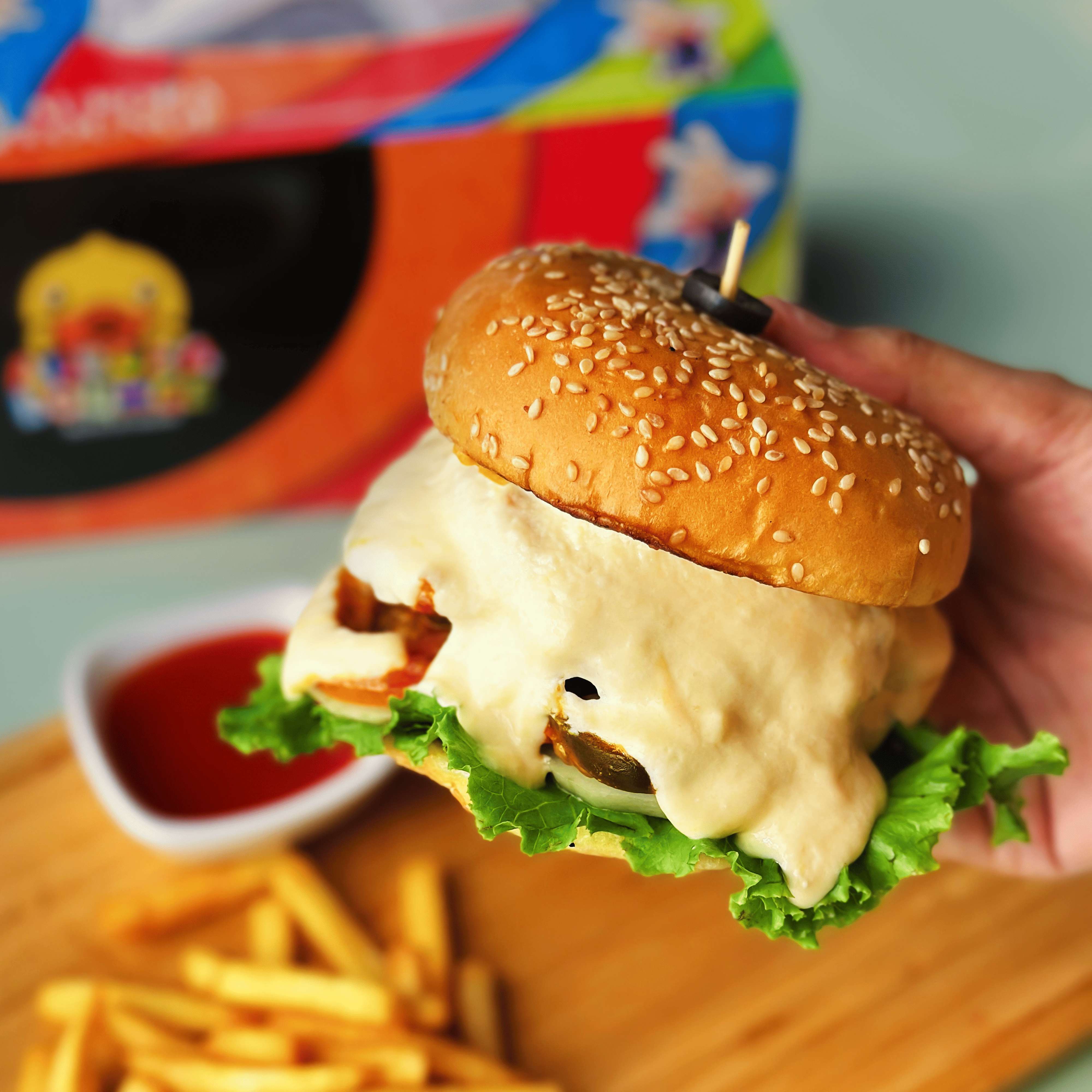 Zii Zii Blast Burger - Zii Zii Island Menu Zii Zii Blast Burger